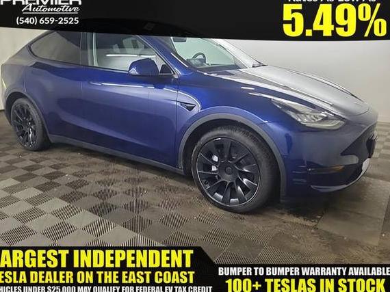 TESLA MODEL Y 2022 7SAYGDEE2NA007650 image
